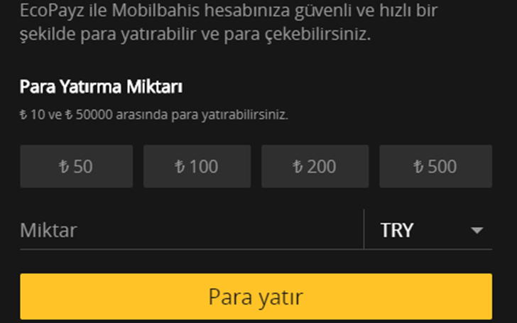 mobilbahis ecopayz ile para yatırma