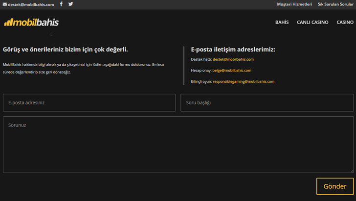 mobilbahis iletişim formu