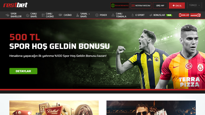 Restbet giriş