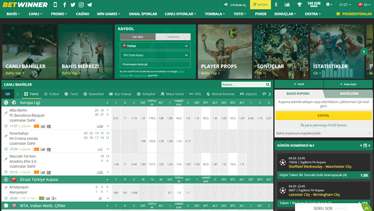 Betwinner giriş adresi