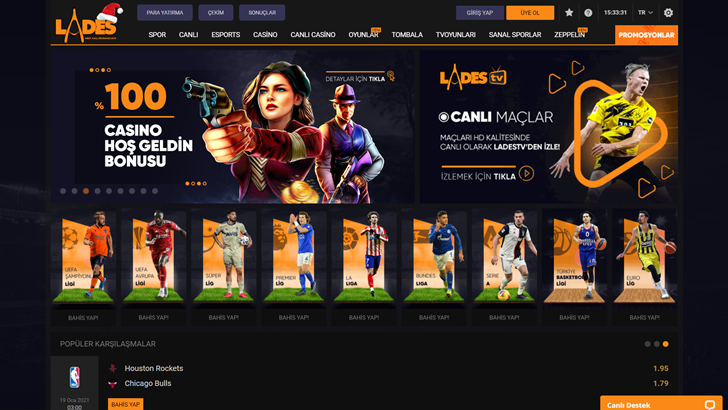 Ladesbet giriş adresi